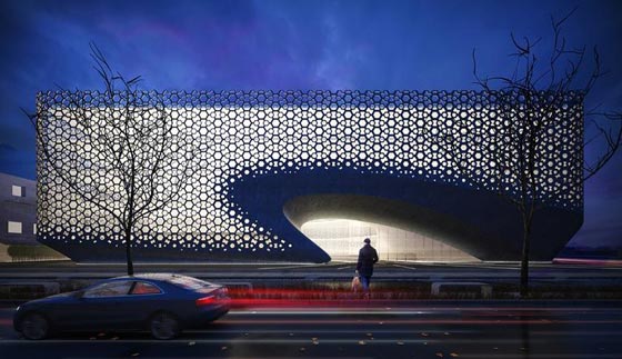 زوجان هنديان معماريان يقلدان تصاميم المهندسة العراقية زها حديد صورة رقم 3