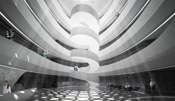 زوجان هنديان معماريان يقلدان تصاميم المهندسة العراقية زها حديد صورة رقم 4