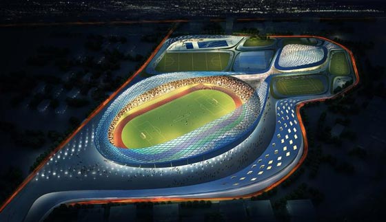زوجان هنديان معماريان يقلدان تصاميم المهندسة العراقية زها حديد صورة رقم 5