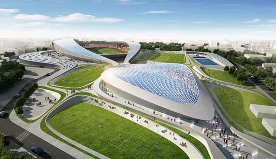 زوجان هنديان معماريان يقلدان تصاميم المهندسة العراقية زها حديد صورة رقم 6