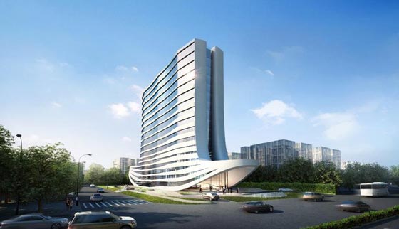 زوجان هنديان معماريان يقلدان تصاميم المهندسة العراقية زها حديد صورة رقم 8