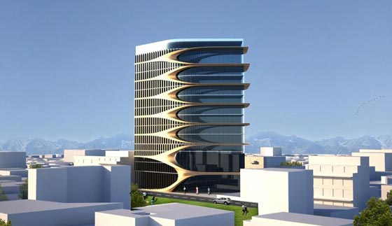 زوجان هنديان معماريان يقلدان تصاميم المهندسة العراقية زها حديد صورة رقم 10