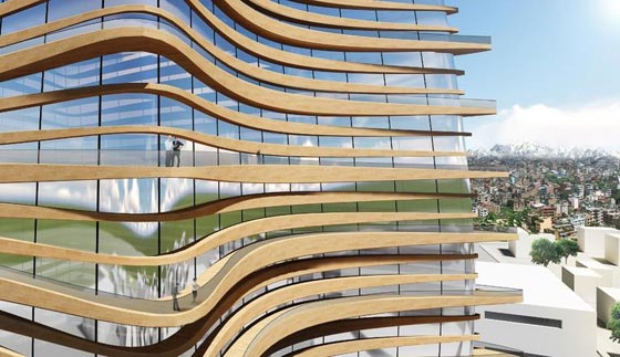 زوجان هنديان معماريان يقلدان تصاميم المهندسة العراقية زها حديد صورة رقم 11