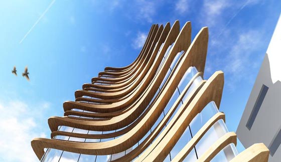 زوجان هنديان معماريان يقلدان تصاميم المهندسة العراقية زها حديد صورة رقم 12