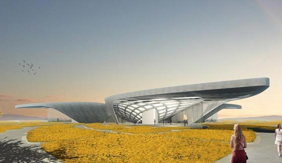 زوجان هنديان معماريان يقلدان تصاميم المهندسة العراقية زها حديد صورة رقم 15