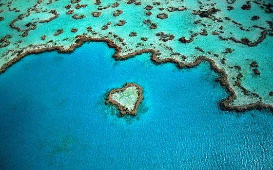 صور رائعة لأجمل المناظر الطبيعية  في العالم.. على شكل قلب صورة رقم 10