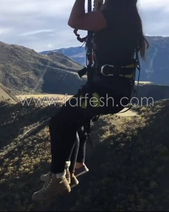 لحظات رعب لفتاتين على ارجوحة بين جبلين.. شاهد الفيديو صورة رقم 3