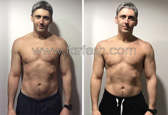  صور: أب مترهل في الـ 45 يتحول خلال 3 شهور الى بطل كمال الاجسام! صورة رقم 3