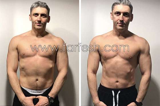  صور: أب مترهل في الـ 45 يتحول خلال 3 شهور الى بطل كمال الاجسام! صورة رقم 4