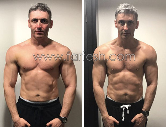  صور: أب مترهل في الـ 45 يتحول خلال 3 شهور الى بطل كمال الاجسام! صورة رقم 6