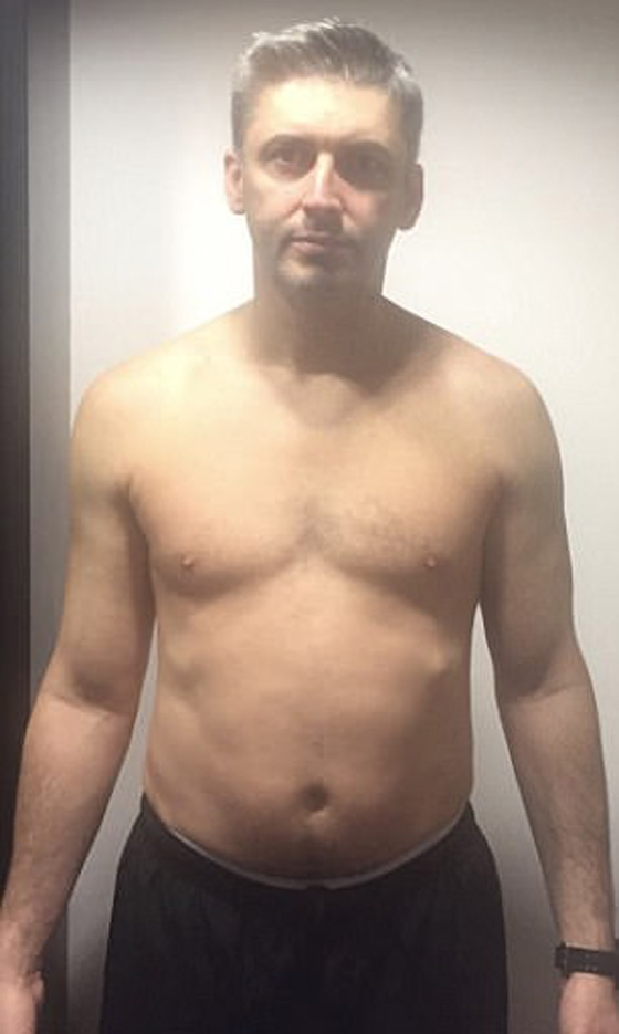  صور: أب مترهل في الـ 45 يتحول خلال 3 شهور الى بطل كمال الاجسام! صورة رقم 2