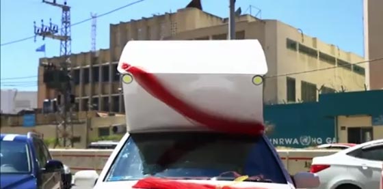 غزة تصنع اغرب سندريلا مخصّصة لزفة العرسان.. فيديو وصور صورة رقم 3