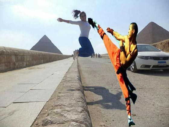 صور طريفة.. شاهد كيف قام شاب بتعديل صورة لشقيقته صورة رقم 1