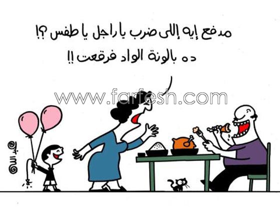  رسوم كاريكاتير رمضانية (2) نقد ساخر و صور مضحكة لمظاهر خاطئة في شهر الصيام صورة رقم 5