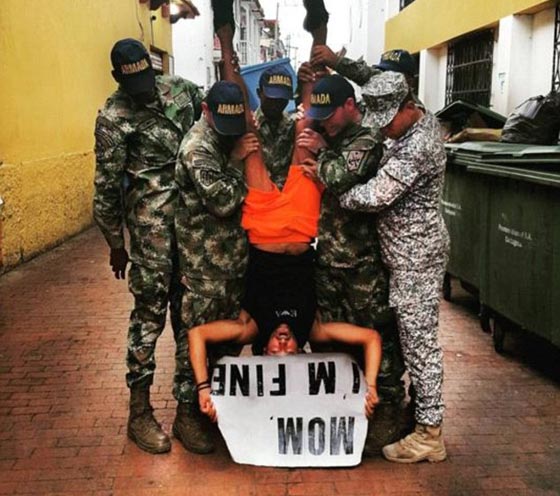 مغامر يطوف العالم اختار ان يطمئن والدته عليه بهذه الطرق الغريبة! صورة رقم 1