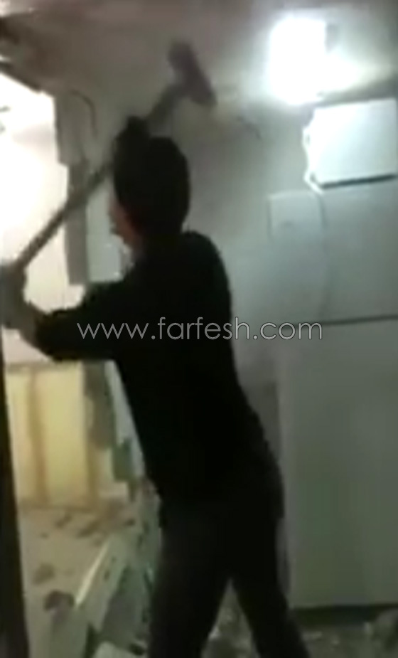 شاهد بالفيديو.. اعمال ترميم معقدة تنتهي بكوارث مؤسفة صورة رقم 7