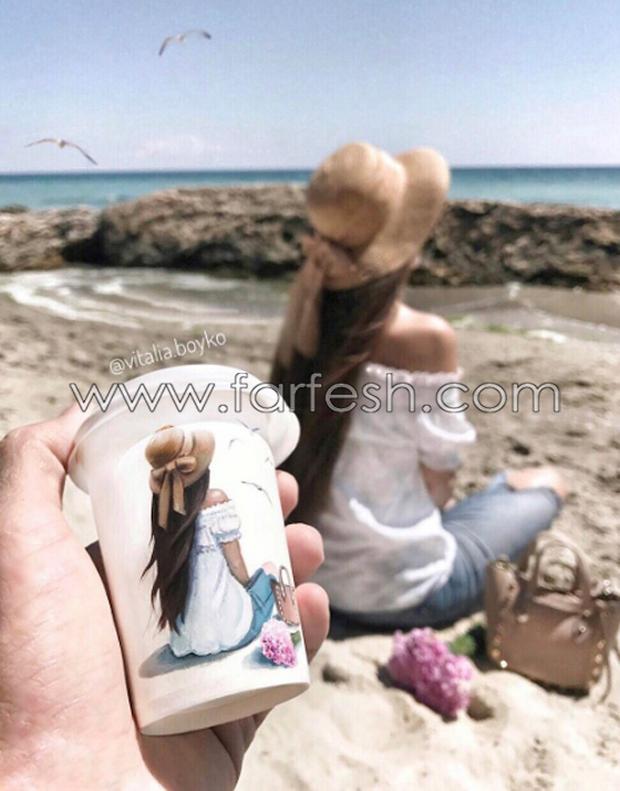 بالصور.. فتاة تحول أكواب قهوتها للوحات مذهلة صورة رقم 16