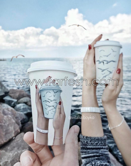 بالصور.. فتاة تحول أكواب قهوتها للوحات مذهلة صورة رقم 17