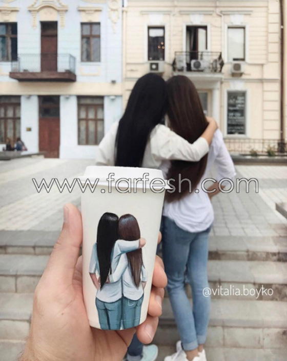 بالصور.. فتاة تحول أكواب قهوتها للوحات مذهلة صورة رقم 19