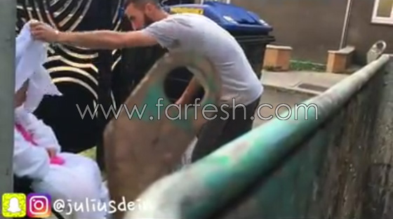 فيديو طريف.. مقلب الطفل الرضيع العملاق يثير فزع المارة! صورة رقم 10