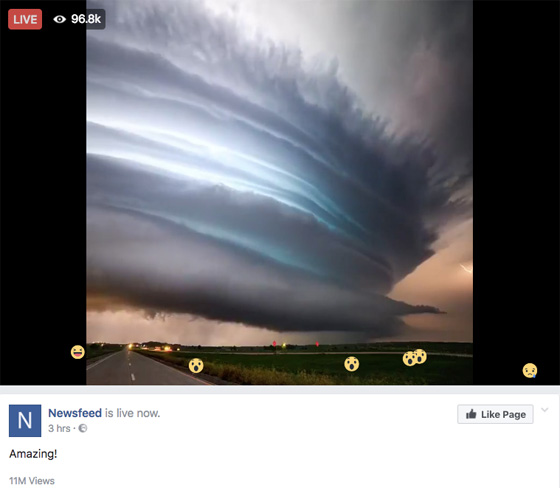 كيف خدع فيديو لاعصار وهمي 14 مليون مشاهد.. شاهد الفيديو صورة رقم 2