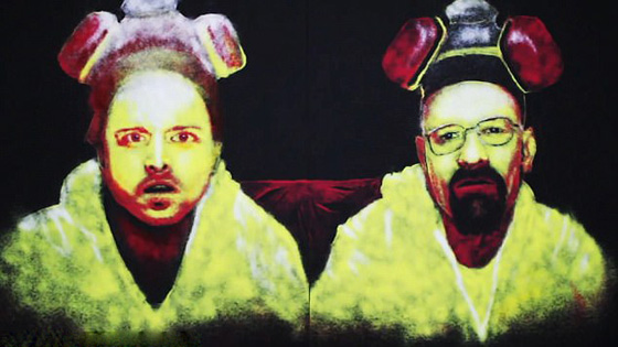 فنان كندي يبدع في الرسم بالملح الملون.. فيديو وصور صورة رقم 1