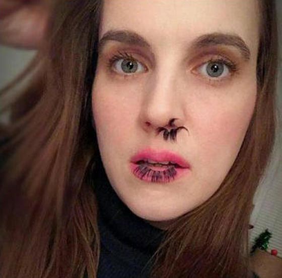رموش الأنف.. هل شعر الأنف هو آخر صيحات الفتيات؟! صور صورة رقم 2