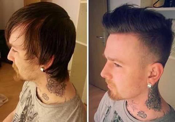لن تصدق كيف أصبح شكل هؤلاء الرجال بعد حصولهم على قصة شعر جديدة! صور صورة رقم 6