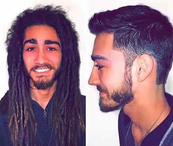 لن تصدق كيف أصبح شكل هؤلاء الرجال بعد حصولهم على قصة شعر جديدة! صور صورة رقم 16