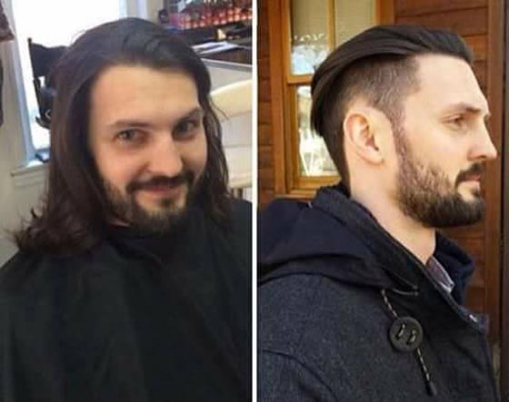 لن تصدق كيف أصبح شكل هؤلاء الرجال بعد حصولهم على قصة شعر جديدة! صور صورة رقم 14