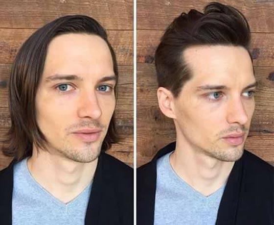 لن تصدق كيف أصبح شكل هؤلاء الرجال بعد حصولهم على قصة شعر جديدة! صور صورة رقم 17