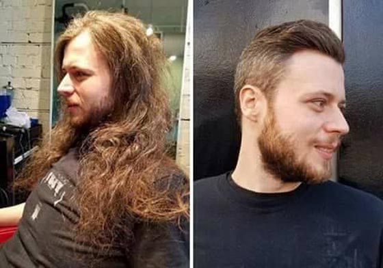 لن تصدق كيف أصبح شكل هؤلاء الرجال بعد حصولهم على قصة شعر جديدة! صور صورة رقم 19