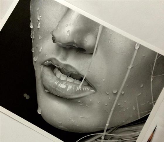 صور مذهلة.. رسام يذهل متابعيه بصور مرسومة بقلم رصاص كأنها حقيقية صورة رقم 3