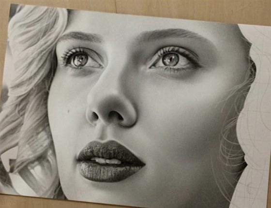 صور مذهلة.. رسام يذهل متابعيه بصور مرسومة بقلم رصاص كأنها حقيقية صورة رقم 4