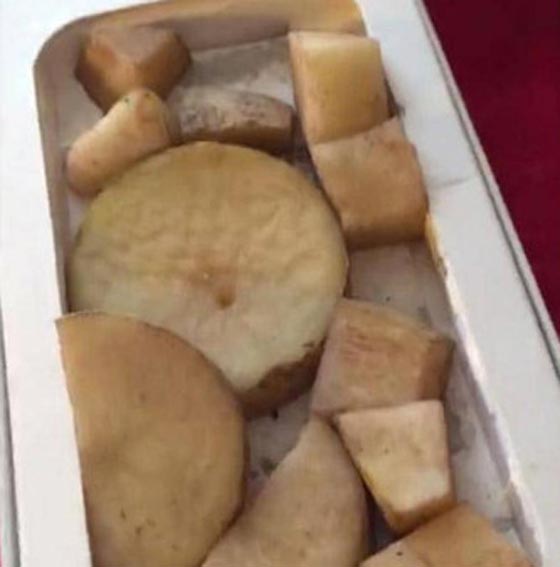 أمريكية حصلت على بطاطا في علبة الآيفون.. فيديو صورة رقم 1