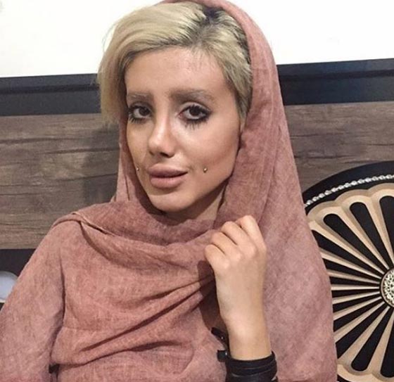 سحر تبر الإيرانية شبيهة انجلينا جولي تكشف سر ال50 عملية تجميل! صورة رقم 7 سحر تبر الإيرانية شبيهة انجلينا جولي تكشف سر ال50 عملية تجميل! صورة رقم 7