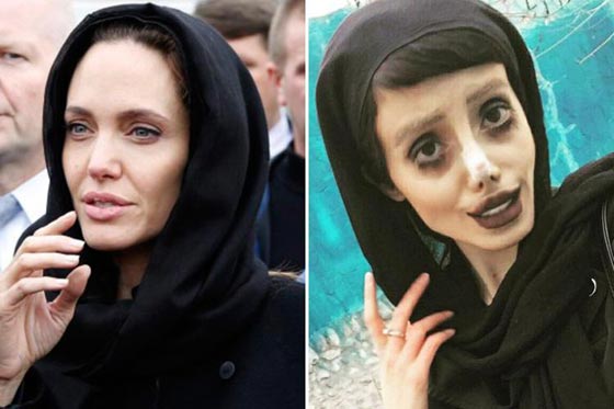 سحر تبر الإيرانية شبيهة انجلينا جولي تكشف سر ال50 عملية تجميل! صورة رقم 3 سحر تبر الإيرانية شبيهة انجلينا جولي تكشف سر ال50 عملية تجميل! صورة رقم 3