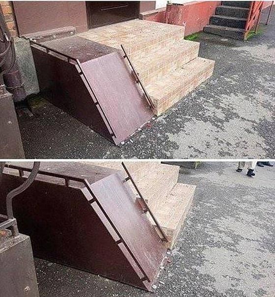بالصور.. أغرب الأخطاء الهندسية والتصميمات المعمارية المثيرة للسخرية  صورة رقم 4