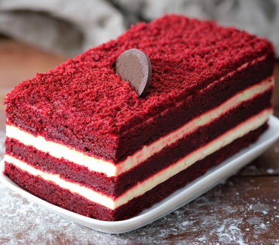 وصفة لتحضير الكيكة المخملية لرأس السنة صورة رقم 1