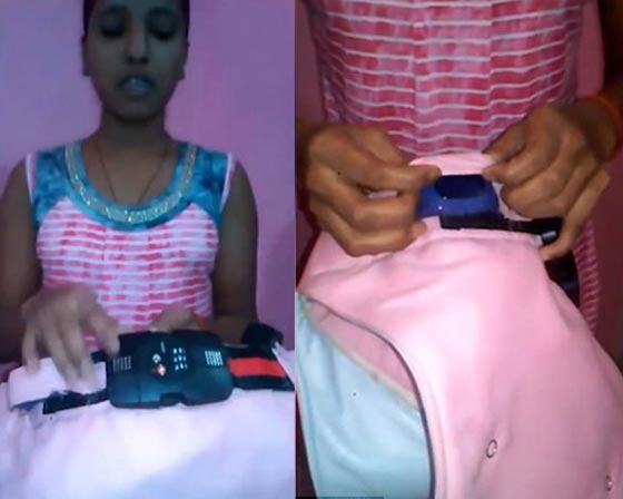 سروال نسائي يمنع التحرش بكاميرا وقفل وكلمة مرور صورة رقم 2 سروال نسائي يمنع التحرش بكاميرا وقفل وكلمة مرور صورة رقم 2