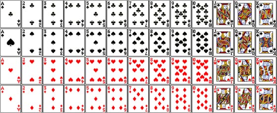 اليكم قصة رموز وشخصيات ورق اللعب الكوتشينة صورة رقم 1