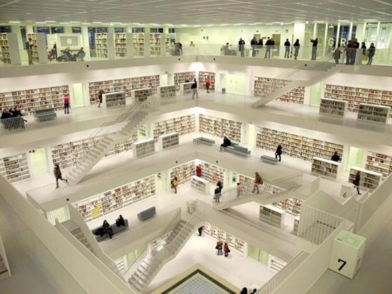 بالصور.. تعرفوا على أغرب المكتبات حول العالم صورة رقم 2
