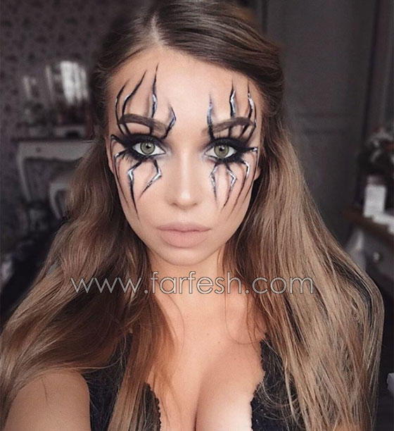 فتاة تحول وجهها إلى لوحات مدهشة على انستقرام صورة رقم 19
