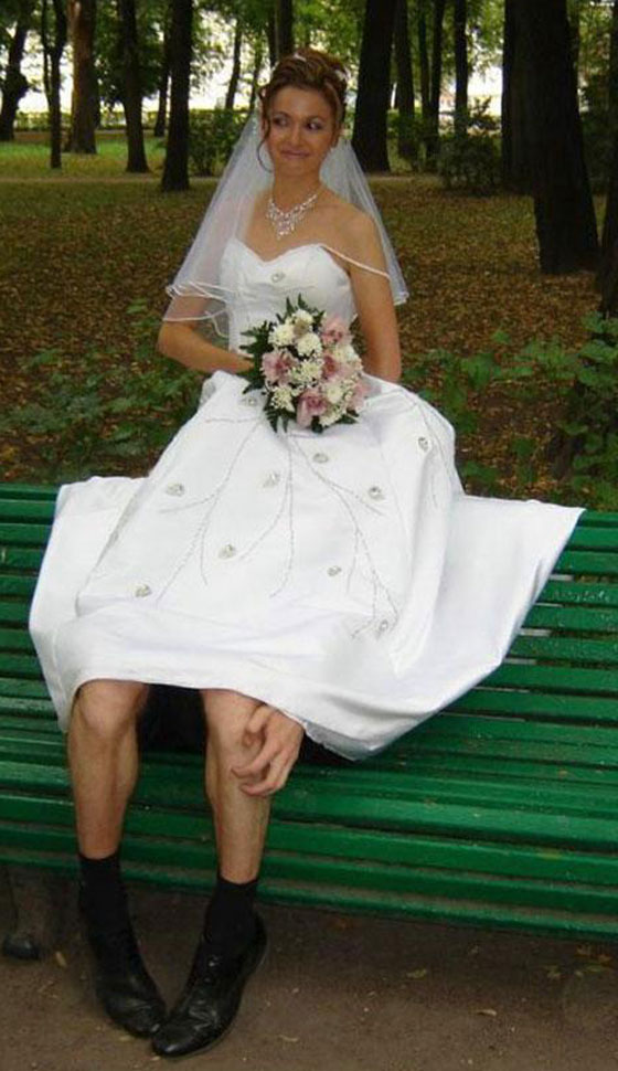  من روسيا مع الحب: صور مضحكة لعرائس وعرسان يوم الفرح صورة رقم 2