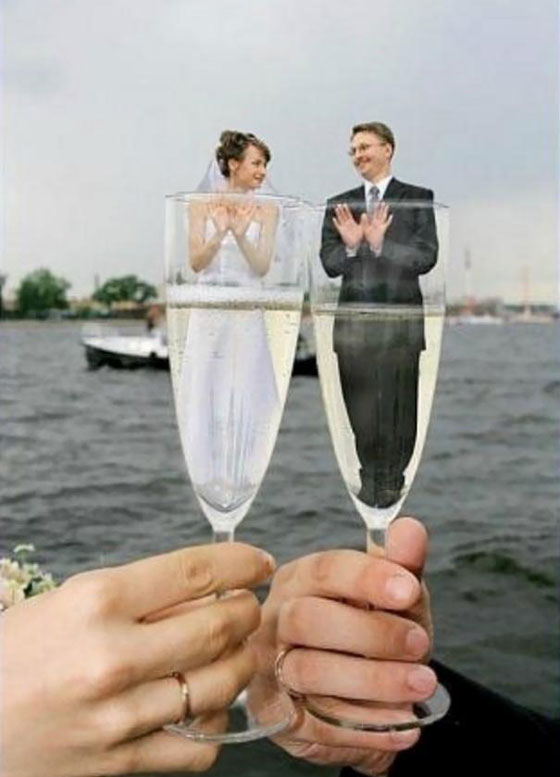  من روسيا مع الحب: صور مضحكة لعرائس وعرسان يوم الفرح صورة رقم 15