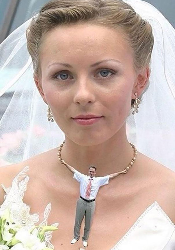  من روسيا مع الحب: صور مضحكة لعرائس وعرسان يوم الفرح صورة رقم 16