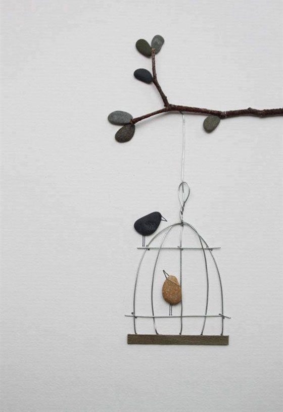 صور لوحات فنية مدهشة بالحجارة صورة رقم 11