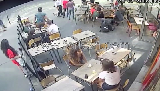 اعتقال المتحرش الذي صفع الفرنسية بباريس وأسمه فراس.. فيديو وصور صورة رقم 7 اعتقال المتحرش الذي صفع الفرنسية بباريس وأسمه فراس.. فيديو وصور صورة رقم 7