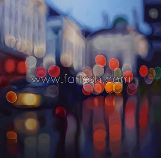 لوحات مدهشة.. فنان يرسم العالم كما يراه ذوو قصر النظر صورة رقم 11