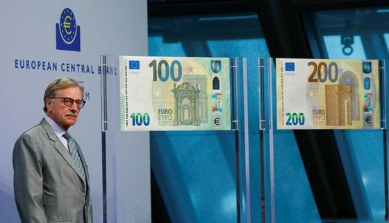 البنك المركزي الأوروبي يقدم: أوراق مالية جديدة من فئة 100 و200 يورو صورة رقم 2 البنك المركزي الأوروبي يقدم: أوراق مالية جديدة من فئة 100 و200 يورو صورة رقم 2